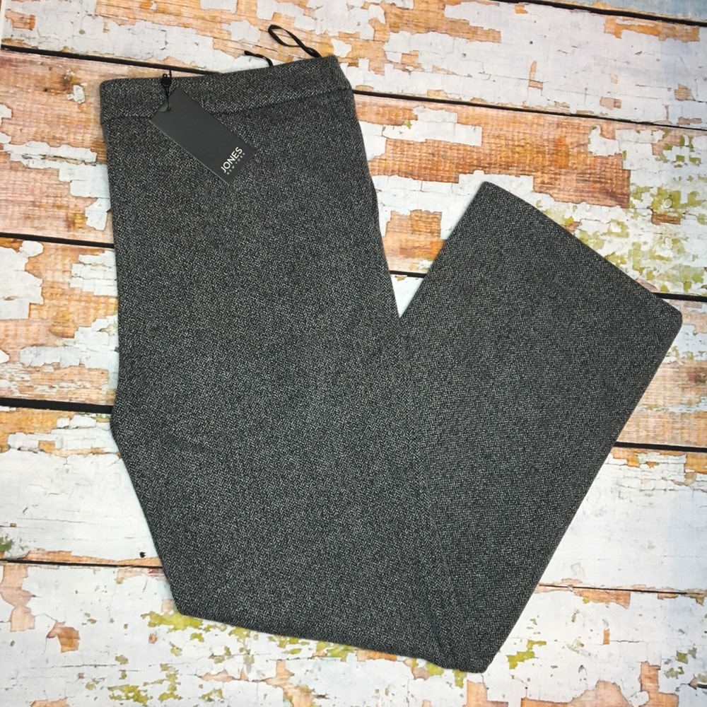 NWT Jones New York Gray Formal Trousers